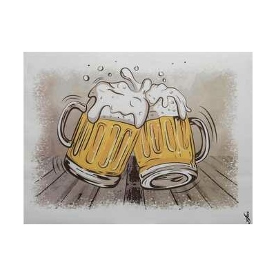Infibra Papierové prestieranie Beer 30x40 cm 250ks