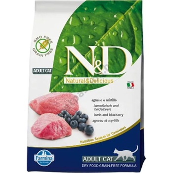 N&D Prime Adult lamb & blueberry Grain-free 5 kg