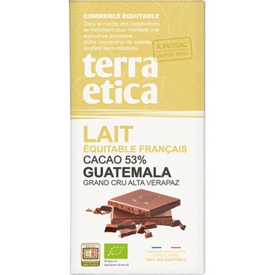 Terra Etica Bio mléčná Nikaragua 53% 100 g
