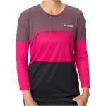 Vaude Дамска фланелка с къс ръкав за колоездене Vaude Women's Moab L/S T-Shirt V Sport shirt - Black - размер 36 (EU) (116-6932-0411)