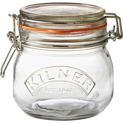 Kilner Kulatá zavařovací sklenice s klipem, 0,5 l 0025.490