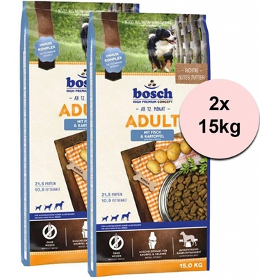 Bosch Adult Fish & Potato 2 x 15 kg
