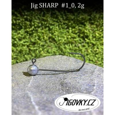 Jigovky.cz Jigové hlavičky Sharp vel.1 4g 5 ks