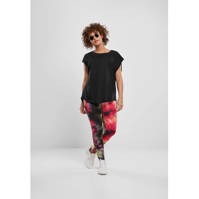 Urban Classics Дамска тениска в черен цвят Urban Classics Ladies Basic Shaped Tee black UB-TB3406-00007 - Черен, размер XXL