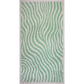 Vitaus Зелен килим подходящ за пране 160x230 cm Green Zebra - Vitaus (KRN-6210-Green-160x230)