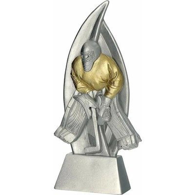 Trofej hokejový brankár 18 cm