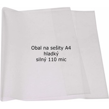 CONCORDE Obal na sešity sada 10 ks čiré A4
