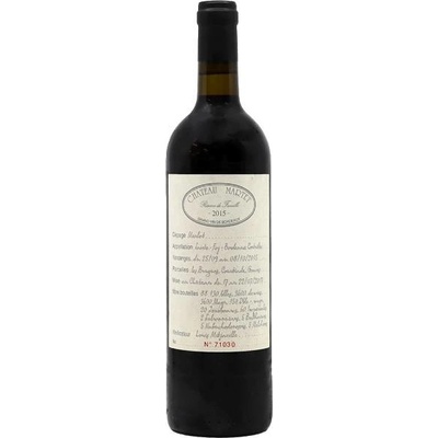 Château Martet Merlot suché červené 2015 14,5% 0,75 l (čistá fľaša)