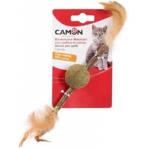 Camon Играчка с топка с пера MATABI CATNIP