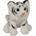 Dubi White Sitting Tiger 14cm