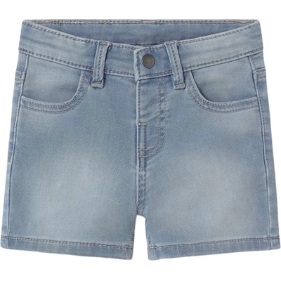 Mayoral Къси дънкови бермуди Mayoral - Класическа кройка, светлосини, 9 м (25-01246-020-9M)