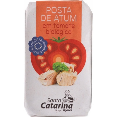Santa Catarina Tuniak v omáčke z bio paradajok a extra panenského olivového oleja (ECOCERT) 120g
