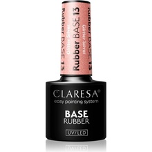Claresa Gel lak Rubber Base 13 Telová 5 ml
