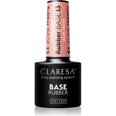 Claresa Gel lak Rubber Base 13 Telová 5 ml