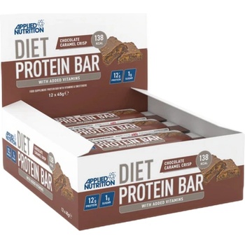 Applied Nutrition Diet Protein Bar [12 x 45 грама] Шоколад с карамел