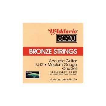 D'addario EJ12