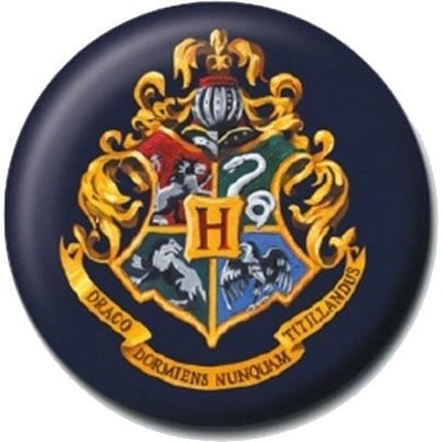 Pyramid International placka Harry Potter Bradavice – Zboží Mobilmania