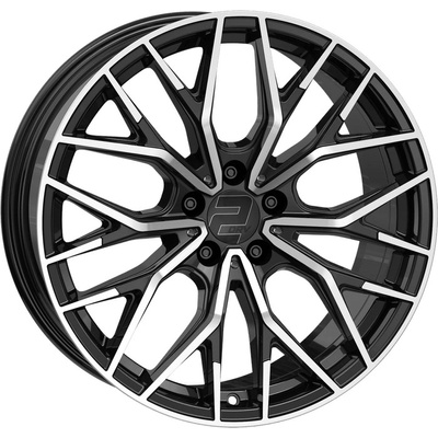 2DRV WH37 8,5x20 5x112 ET35 black polished