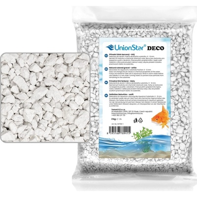 UnionStar písek Deco přírodní bílý 2 kg