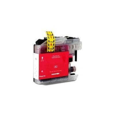 Compatible Съвместима глава за Brother - LC225XLM - P№ NP-B-0225XLM - G&G, Червен, 200BRALC 225MH