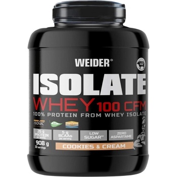 Image 1 of Weider Isolate Whey Protein 100 CFM [908 грама] Бисквити с крем