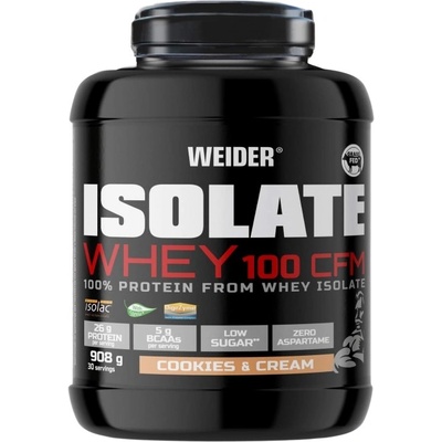 Weider Isolate Whey Protein 100 CFM [908 грама] Бисквити с крем