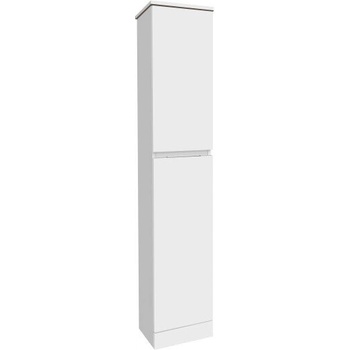 InterCeramic Колона за баня icp 3530 - стенна, 2 врати, 4 рафта, гланц pvc (icp 3530)