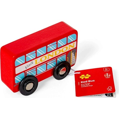 Bigjigs Toys tahacia Londýnsky autobus