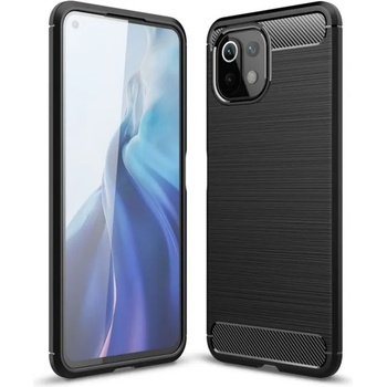 Xiaomi Anti Shock гръб Carbon за Xiaomi Mi 11 Lite 4G/5G, Черен (3475)