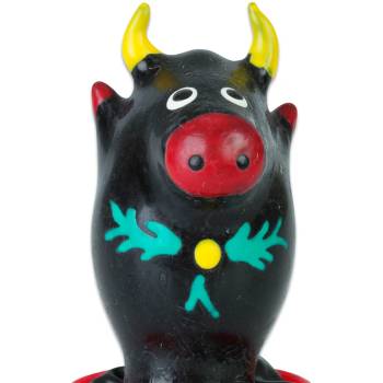 CONDOMERIE Презервативи condomerie - handpainted novelty condoms bull black model 1