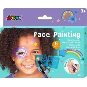 AVENIR Face Painting - Rainbow 6col