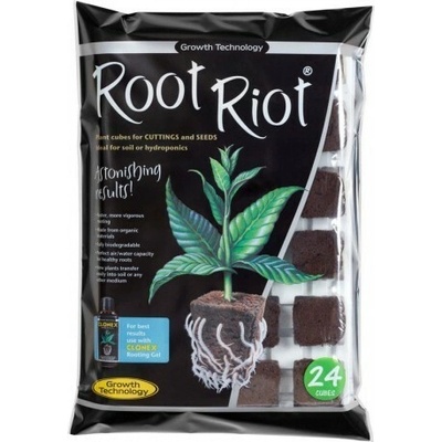 Root Riot 24, sadbovací RR kostky vč. Sadbovače