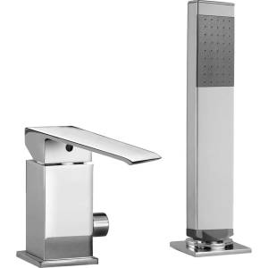 PAFFONI Level - Смесител за ръба на ваната, монтаж с 2 отвора, хром LES041CR (LES041CR)