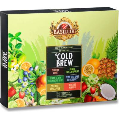Basilur čaj Cold Brew Assorted papír 60 x 2 g