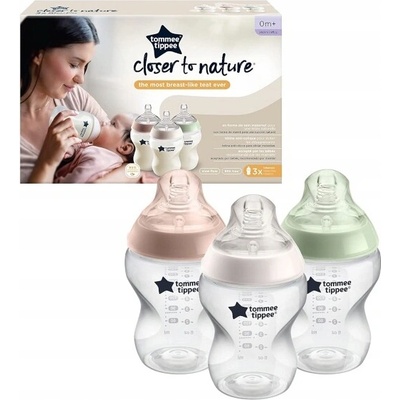 Tommee Tippee Kojenecká láhev C2N 3ks 422729TT 260ml
