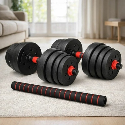 FD nakládací činky 2v1 sada 30 kg