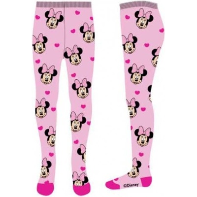EplusM Dievčenské pančušky Minne mouse Sweet tmavo ružová