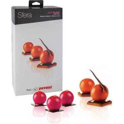 Pavoni Forma silikonová desing Sfere koule 30 x14 ml
