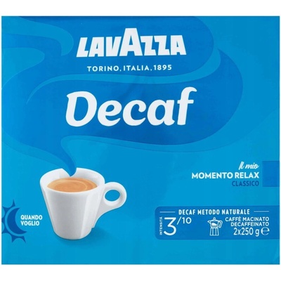Lavazza bezkofeínová 2 x 250 g