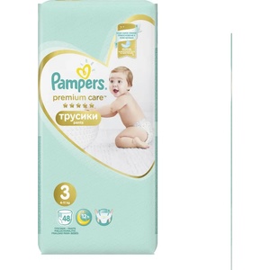 Pampers pants бебешки гащи, номер 3, 48 броя