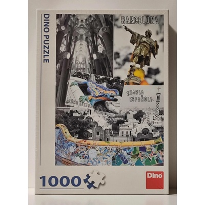 Dino Barcelona Španělsko 1000 dílků
