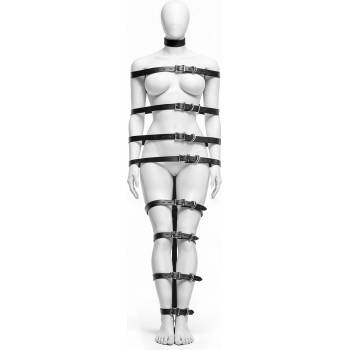 Master Series Backbone Full Body Harness Black