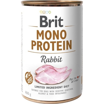 Brit Adult Mono Protein Rabbit 5 x 400 g