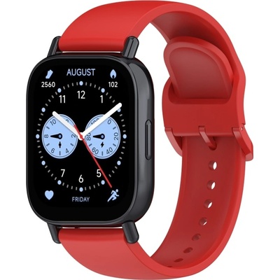 PROTEMIO 96042 BUTTERFLY Vymeniteľný remienok pre Xiaomi Redmi Watch 5 Lite červený