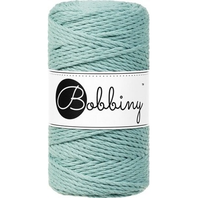 Bobbiny 3PLY Macrame Rope 3 mm 100 m Duck Egg Blue Špagát