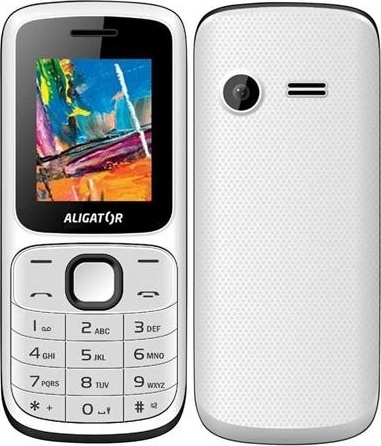 ALIGATOR D210 Dual SIM bílo-černá