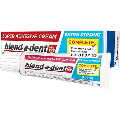 Blend-a-dent Extra Stark Frish Complete Super fixačný dentálny krém 47 g