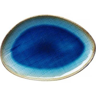 FINE DINE Talíř 265x190 mm, modrý Earth Colours Azure