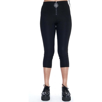 Killstar nohavice plátené hexers gloss jeans