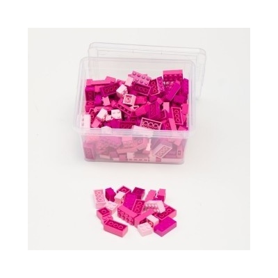Q-bricks RŮŽOVÝ MIX 300 ks